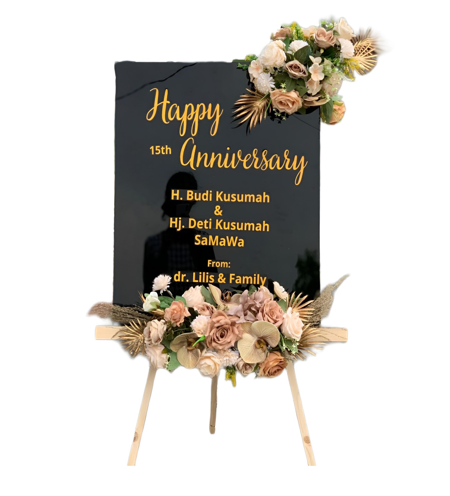 Papan Bunga Akrilik Pamarayan