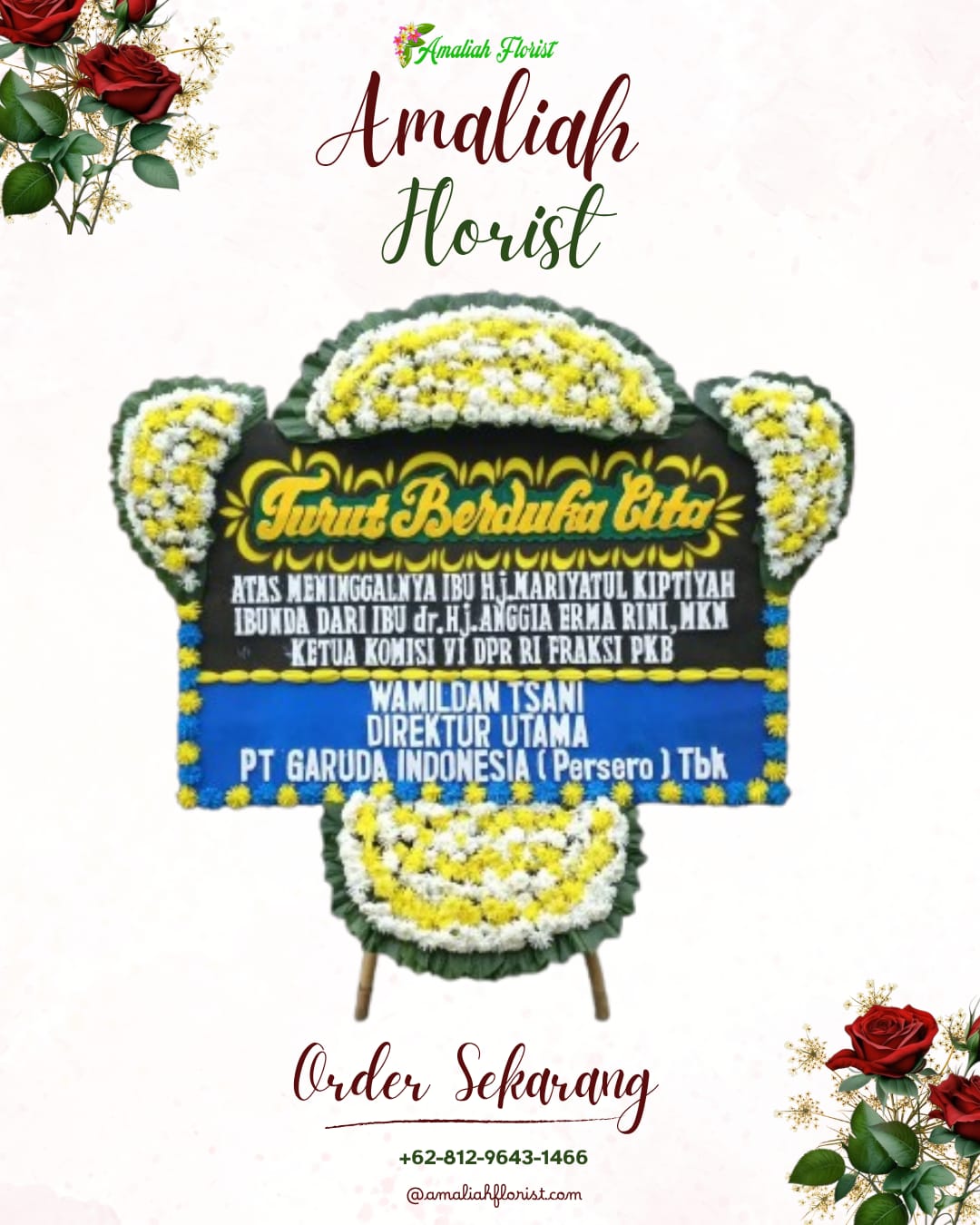 Papan Bunga Duka Pamarayan